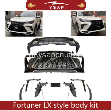 Preço da fábrica Fortuner LX Style Body Kit